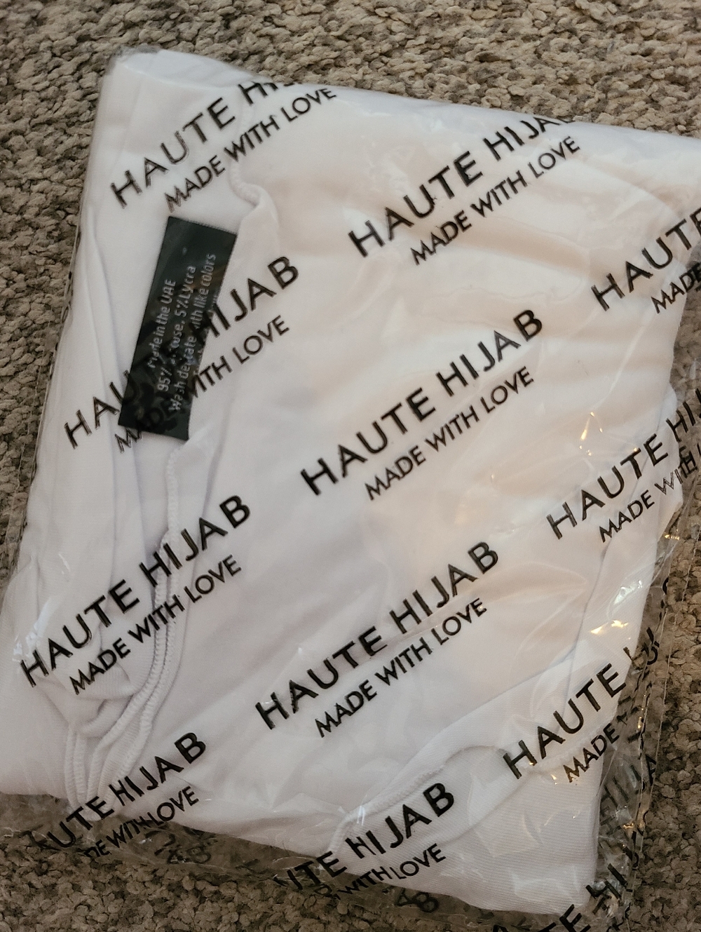 Haute Hijab White Jersey Hijab